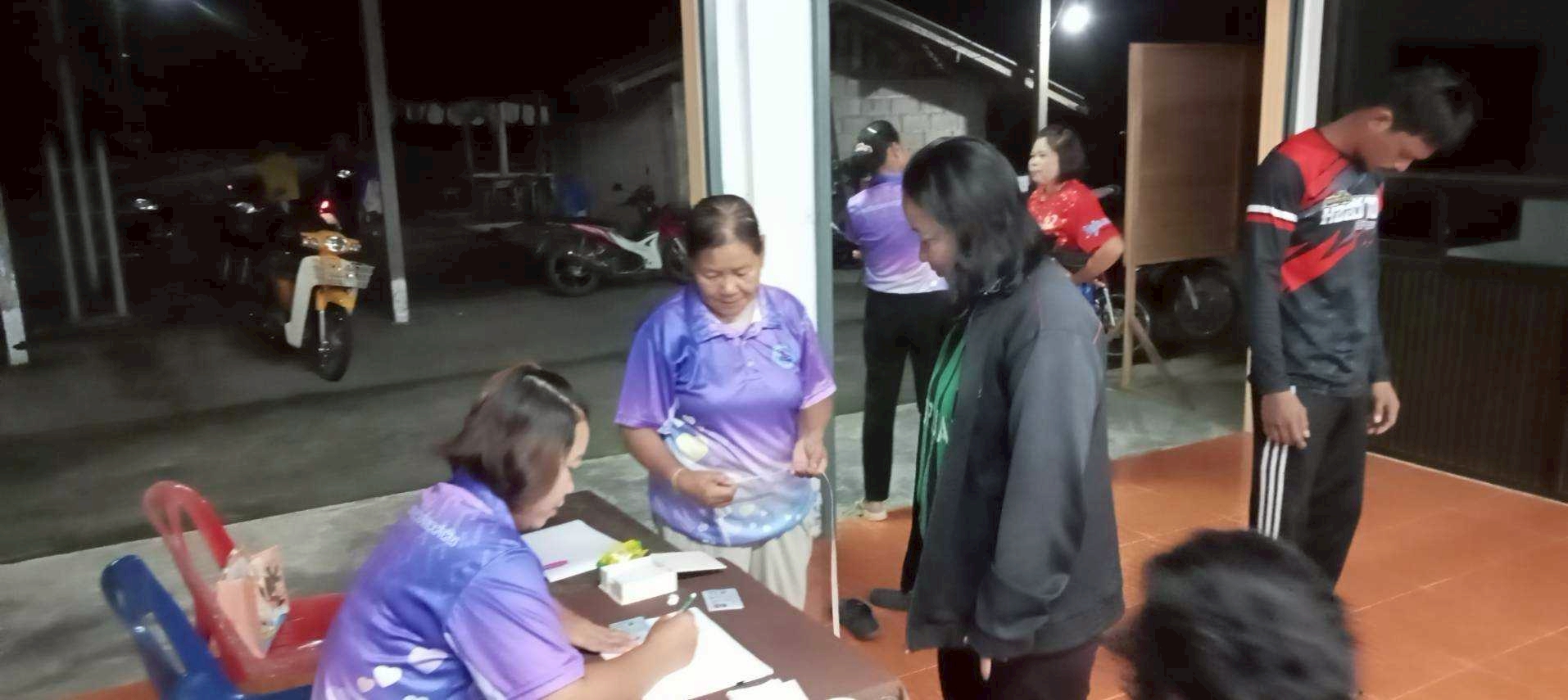 โครงการคัดกรองและปรับเปลี่ยนพฤติกรรมสุขภาพกลุ่มเสี่ยงโรคเบาหวานและความดันโลหิตสูงหมู่ 9